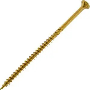 U2 Fasteners Wood Deck Screws Size 12 - 500pc Bulk Box 5in Universal Screws