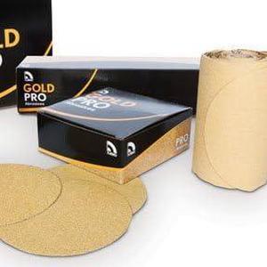 U. S. Chemical & Plastics 82410 6" Grip P180 Gold Paper
