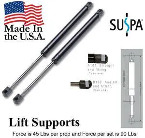 SUSPA® C16-19567 Gas Springs, Set of 2