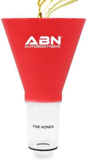 ABN Automotive Funnel - Engine Oil Funnel Compatible with Honda and Nissan