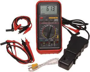 Deluxe Multimeter Kit - Automotive Meter with RPM and Temperature
