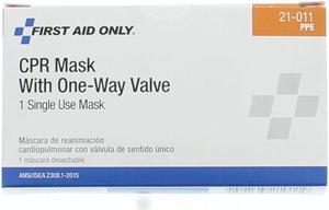 CPR Faceshield ,Universal,Box FIRST AID ONLY 21-011G