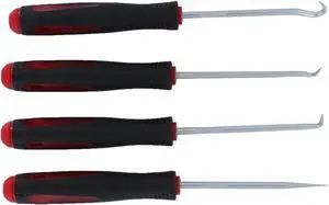 ABN Precision Scraper Hook and Pick 9-Piece Set 6.5” Inch and 10” Inch Tools
