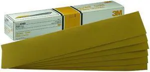 3M 02469 Hookit Gold 2-3/4' x 16' P220A Grit Sheet