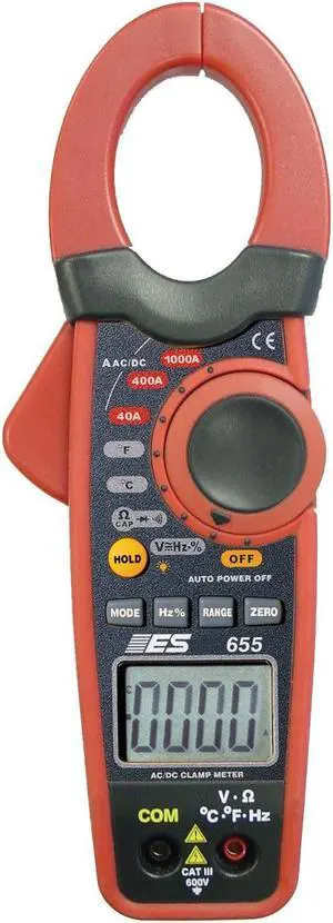 Electronic Specialties ESI 655 1000 Amp DC/AC Current Probe Digital Multimeter