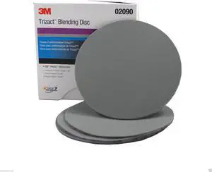 3M 02090 Trizact Hookit 6 Inch P1000 Clean Sand Blending Disc