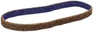 3M 64475 Scotch-Brite DF-BL Non-Woven Aluminum Oxide Sanding Belt - Coarse