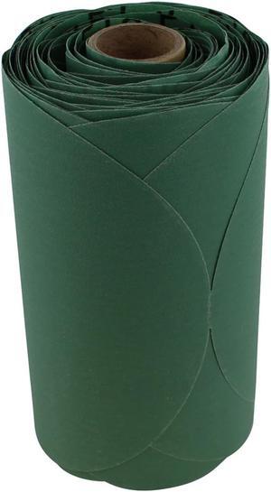 Sunmight 00510 6" 180 Grit No Hole PSA Film Link-Roll Sanding Discs (100 Pieces)