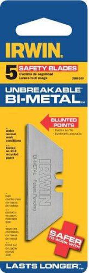 Irwin 2088100 Safety Knife Blades, 5 Pack