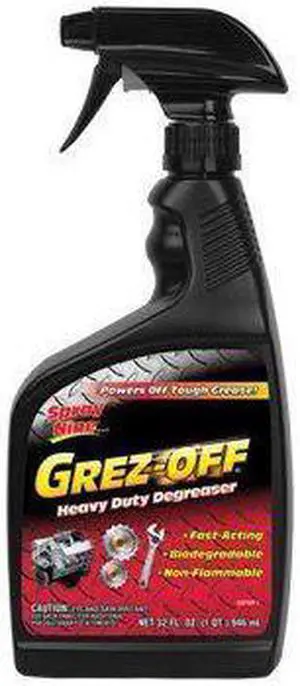 Spray Nine 22732 Grez-Off Heavy Duty Degreaser, 32 oz.