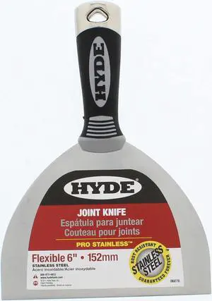 Hyde 06878 Pro Stainless 6" Flex Joint Knife HH