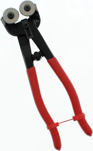 ABN Glass Tile Nippers, Premium Carbide Cutting Wheels with Comfort Grip Handle