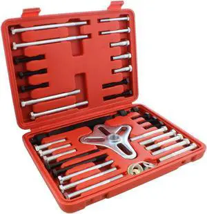 ABN Harmonic Balancer Puller Tool 46pc Flywheel Crankshaft Pulley Steering Wheel