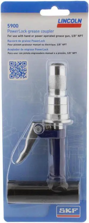 Lincoln Grease Coupler, Max. Pressure 10, 000 psi 5900