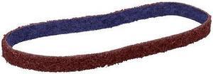 3M 64458 Scotch-Brite DF-BL Non-Woven Aluminum Oxide Sanding Belt - Medium