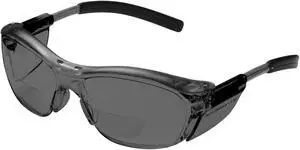 3M 11501 Nuvo Reader Protective Eyewear, Gray Lens, Gray Frame, +2.0 Diopter 3M 11501 Nuvo Reader Protective Eyewear, Gray Lens, Gray Frame, +2.0 Diopter