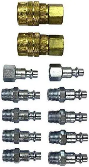 Milton Industries S-210 M-Style Coupler Kit (2-728, 8-727 and 2-715)