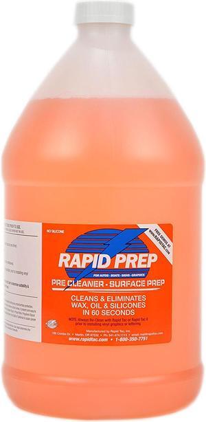 Rapid Tac Rapid Prep Surface Cleaner for Vinyl Graphics Wraps 1 Gallon