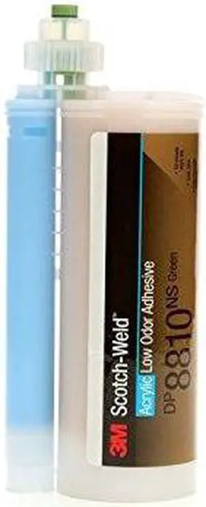3M 99431 Scotch-Weld Green Low Odor Acrylic Adhesive, DP8810NS, 490 mL