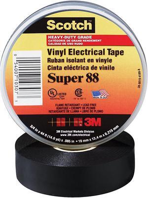 3M 10307 88 Super Vinyl Electrical Tape 3/4" x 44'