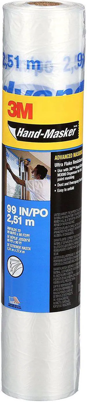 3M 90040 Hand-Masker Advanced Film 99" x 90'