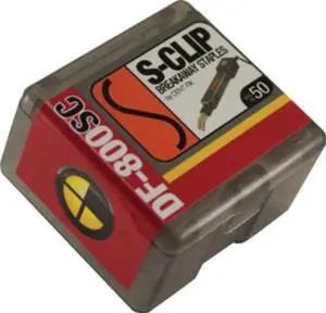Dent Fix 800SC S-CLIP Replacement Staples, Steel - Pack of 50