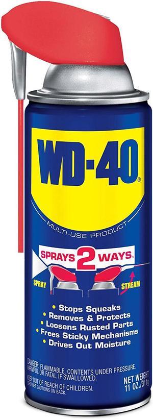 WD-40 490040 Smart Straw 11 oz Aerosol 2 Way Spray Multi-Use Lubricant