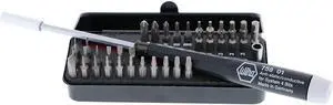 Wiha 75980 System 4 ESD Safe Mini Micro Bit 39 Piece Set