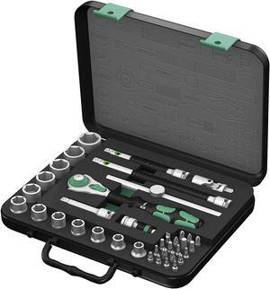 3/8" Drive Socket Set, SAE, 38pcs WERA 05003596001