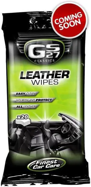 GS27 CL180410 Leather Wipes