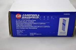 Campbell Hausfeld CAM FS286500 .113 Inch X 2-1/2 Nails - Pneumatic - Stick