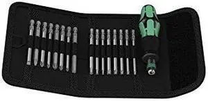WERA 05059295001 Phillips, Pozidriv, TORX BO, Slotted, Hexagon, External