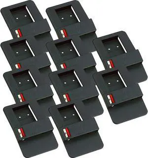 FastCap SPEEDCLIP Speed Clip Tape Measure Belt Clip and Pencil Holder, 10-Pack