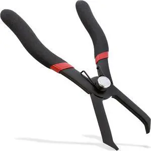 ABN | Push Pin Pliers  30 Degree Plastic Fastener Remover Clip + Rivet Puller