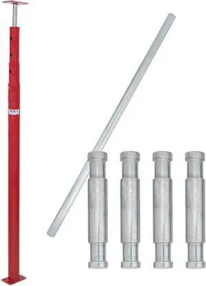 BISupply | Basement Floor Jacks – 150” Inch Adjustable House Jacks, Joist Posts