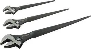 Titan 223 Adjustable Construction Spud Wrench Set - Pack of 3