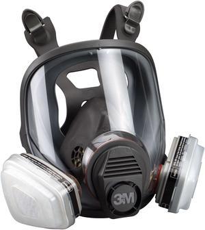 3M 07163 Full Facepiece Respirator Packout Organic Vapor P95, Large