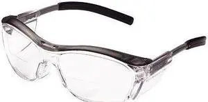 3M 11436 Nuvo Reader Protective Eyewear Clear Lens, Gray Frame, +2.5 Diopter 3M 11436 Nuvo Reader Protective Eyewear Clear Lens, Gray Frame, +2.5 Diopter