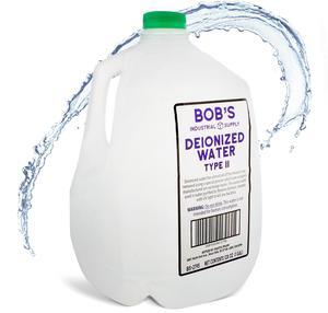 BISupply 1Gal Type II Deionized Water Gallon Jug for Auto and Laboratory