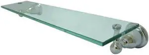 Kingston Brass BA1759C Heritage Glass Shelf - Polished Chrome
