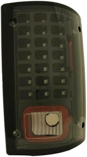 IPCW LEDT-502CB Ford Econoline 1995 - 2012 Tail Lamps, LED Bermuda Black