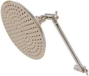 Kingston Brass K136K8 8 Inch Large Shower Head And 10 Inch High-Low Shower Kit - Satin Nickel Finish