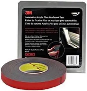 3-M Company 06383 7/8 in. x 20 yd. Black Automotive Acrylic Attachment Tape