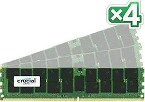 Crucial 128GB (4 x 32GB) ECC Registered DDR4 2133 (PC4 17000) Server Memory Model CT4K32G4RFD4213