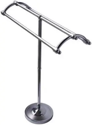 Kingston Brass SCC2271 Pedestal Round Plate Towel Rack