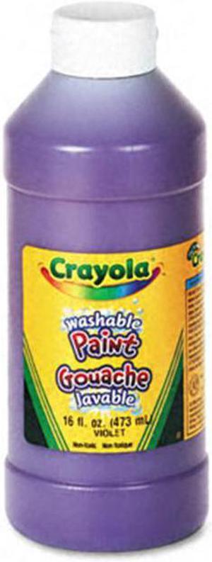 Crayola. 542016040 Washable Paint  Violet  16 oz