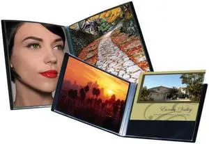 Itoya IA12860 8.5 in. x 11 in. Art Profolio The Original Presentation Books 60 Page