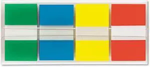 3M 680RYGB2 Flags in Portable Dispenser  Assorted  160 Flags/Dispenser