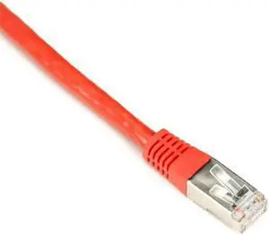 Black Box EVNSL0272RD-0010 10Ft Cat6 Red Shielded Cable 26 Awg S C