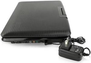 Pyle PDV156BK 15 in. Portable CD & DVD HD Wild Screen Player with USB Card Reader - Black